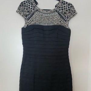 Sherri Hill cocktail bandage dress sz 10